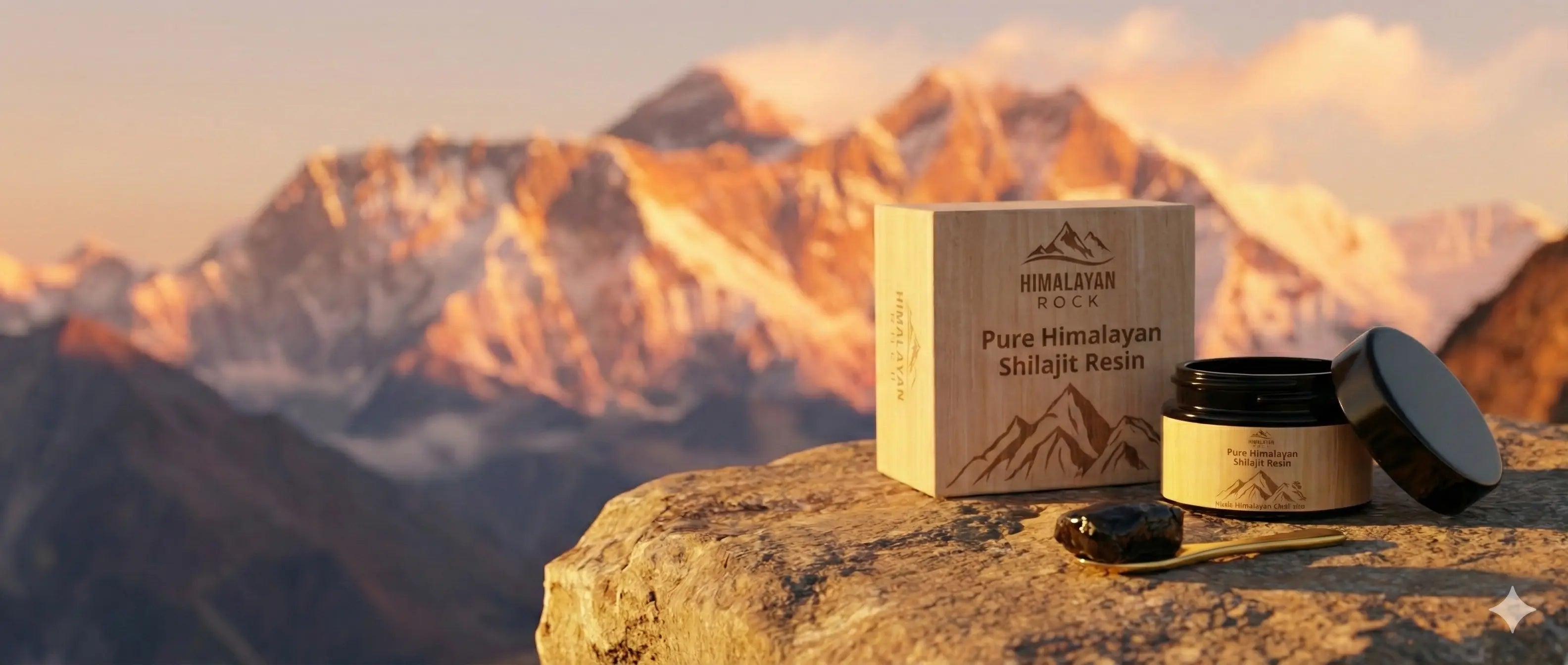 Pure Himalayan Shilajit – Résine 30 g Himalayan Rock